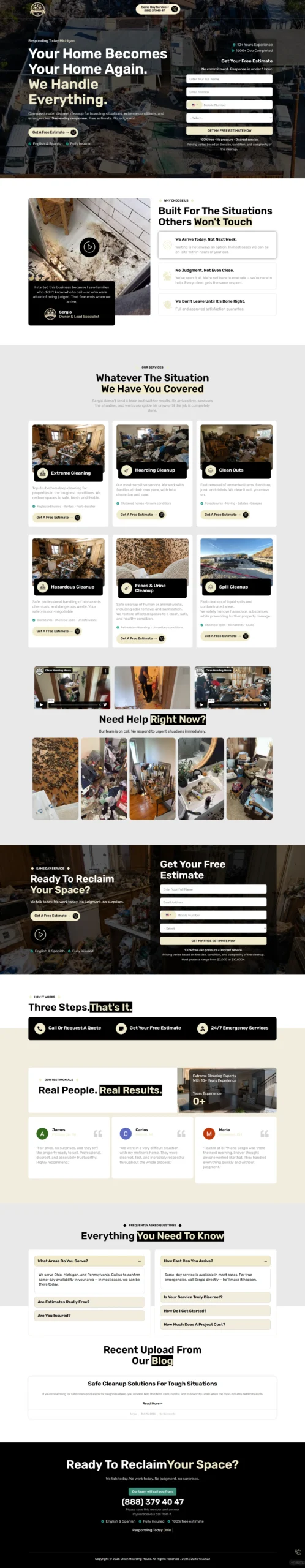 Clean Hoarding House